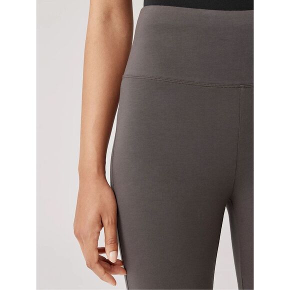 Eileen Fisher $148 traceable cotton jersey leggings cropped rye women's 3X - Picture 3 of 7